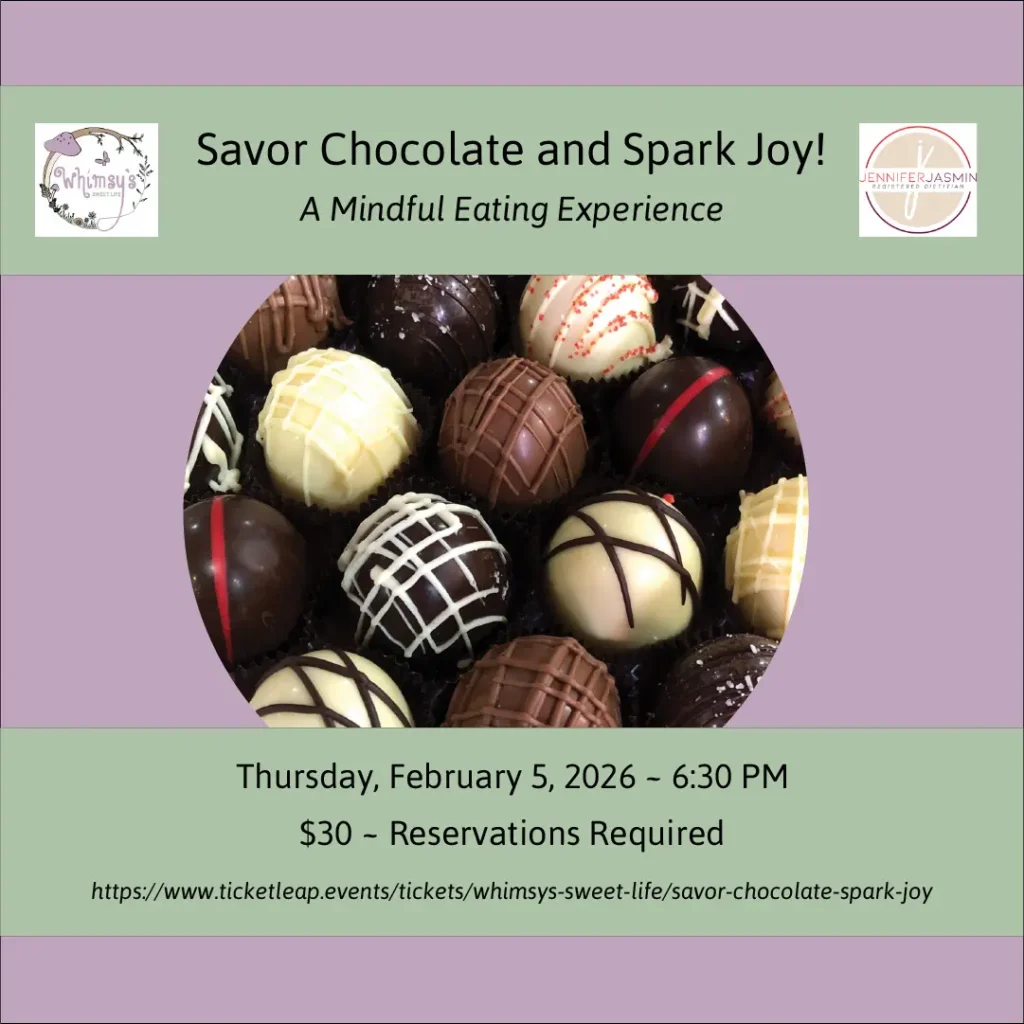savor chocolate spark joy