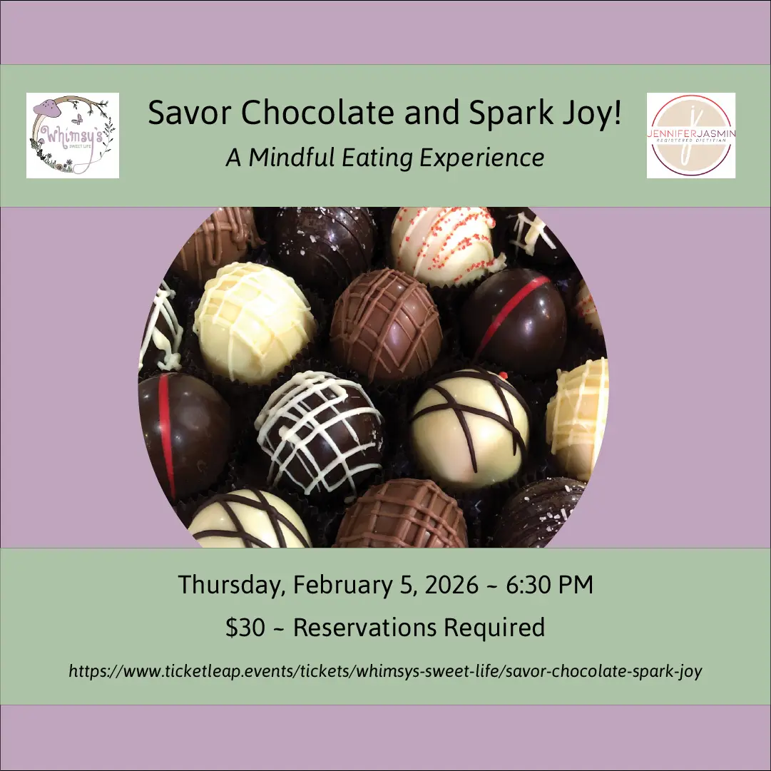 savor chocolate spark joy